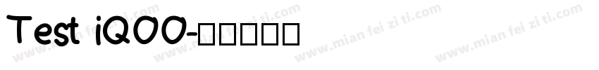 Test iQOO字体转换